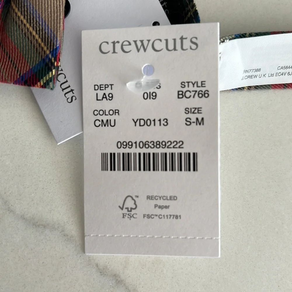 Crewcuts Plaid Bow tie - Kids